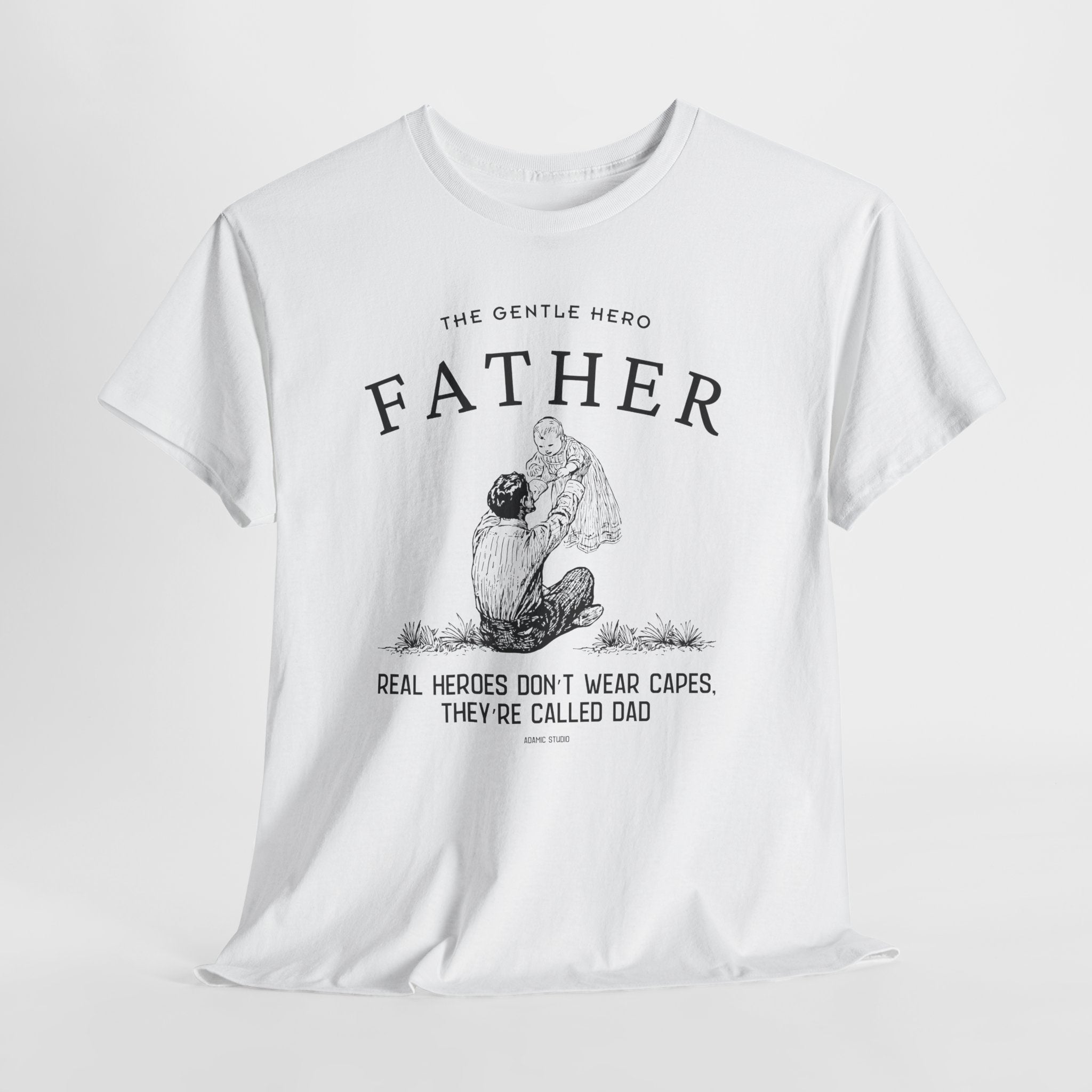 The Gental Hero- Adamic Studio Tee