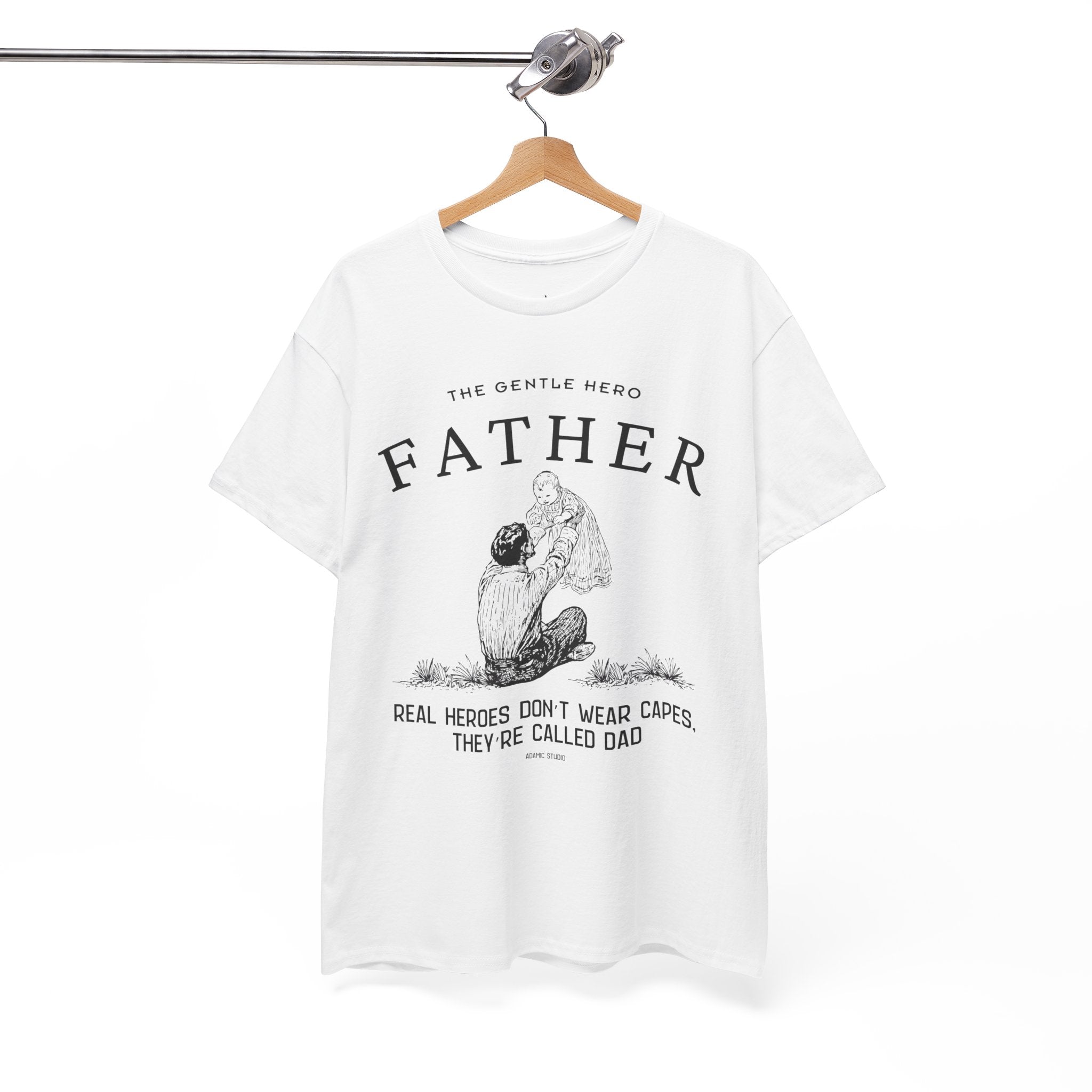 The Gental Hero- Adamic Studio Tee