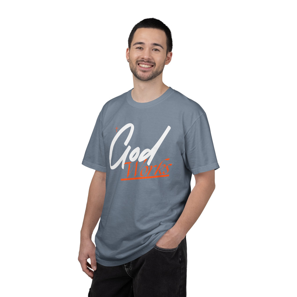 God Works T-Shirt — Inspirational Christian Faith Tee