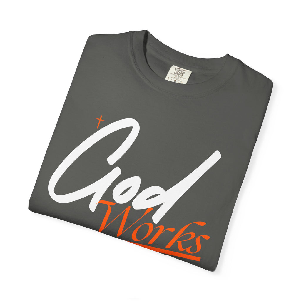 God Works T-Shirt — Inspirational Christian Faith Tee
