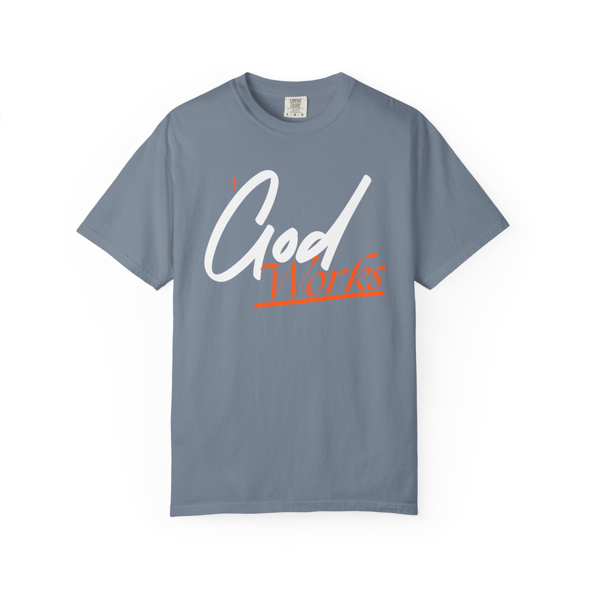 God Works T-Shirt — Inspirational Christian Faith Tee