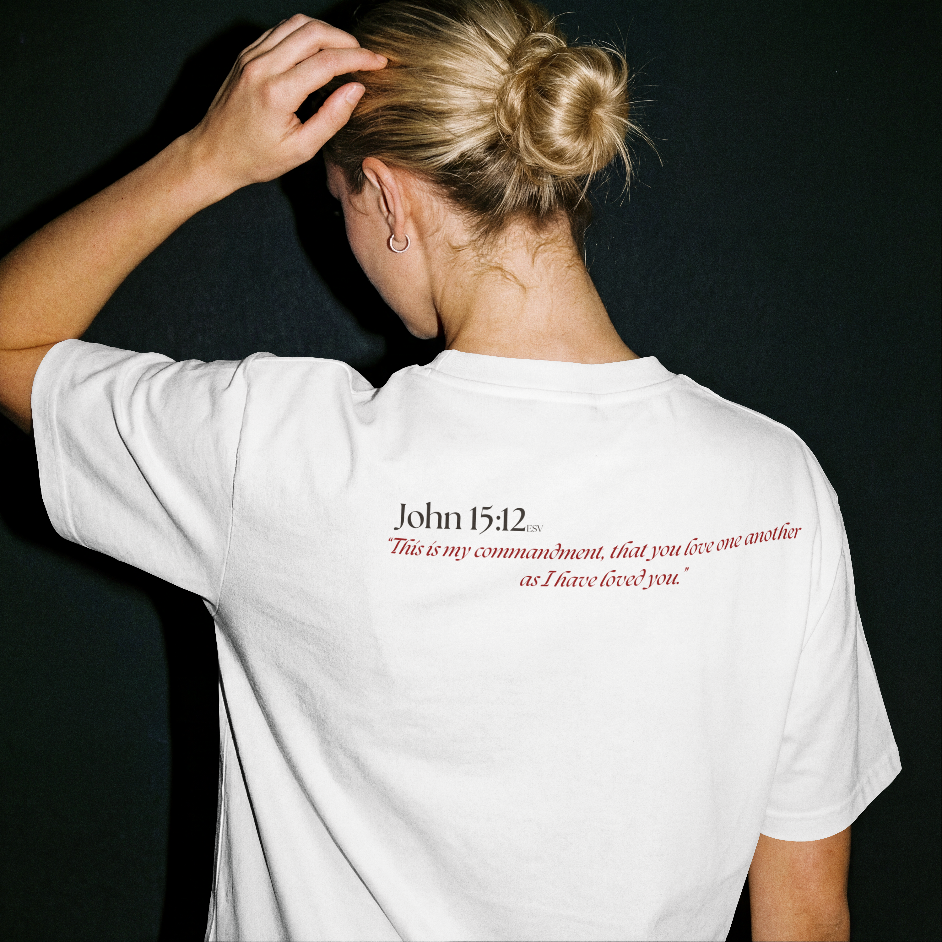 LOVE || John 15:12 Verse Tee